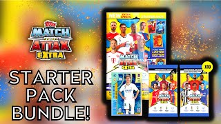 NEW STARTER BUNDLE OPENING  TOPPS MATCH ATTAX EXTRA 202324  ARDA GULER BLUE WAVE LIMITED EDITION [upl. by Maidy]