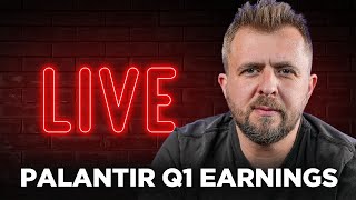 Palantir Earnings Call  LIVE  Tom Nash [upl. by Erreipnaej]