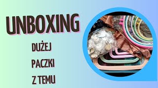 Duże zamówienie z TEMU Unboxing [upl. by Lusa]