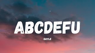 GAYLE  abcdefu [upl. by Lipp]