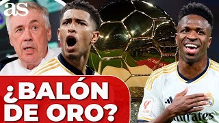 ANCELOTTI y su VIRAL RESPUESTA sobre el BALÓN DE ORO  ¿BELLINGHAM VINICIUS MBAPPÉ [upl. by Tamaru18]