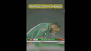 🥵WHAT A DRAMA🥵 🤣 MAHMUDULLAH VS NAWAZ🤣  shorts short ytshorts trending cricket banvpak [upl. by Lula]