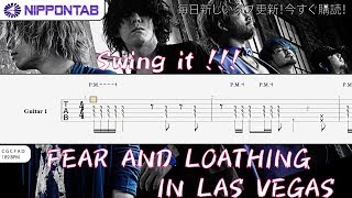 【Guitar TAB】〚Fear and Loathing in Las Vegas〛Swing It ギター tab譜 [upl. by Uria]