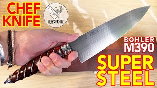 BOHLER M390 CHEF KNIFE [upl. by Essa]