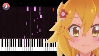 Sewayaki Kitsune no Senkosan OP  Koyoi mofumofu  Piano Tutorial Synthesia 「ピアノ」 [upl. by Nylla]