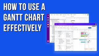 How to Use a Gantt Chart Effectively  TeamGantt [upl. by Oivalf]