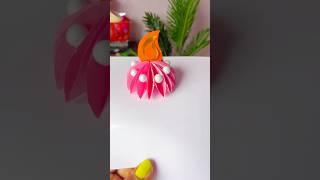 Paper diya making for school competition for Diwali satisfying shorts diwalidecoration [upl. by Bledsoe498]