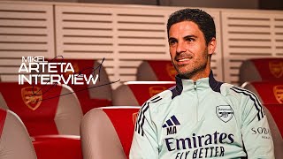 Mikel Arteta signs new Arsenal contract ✍️  EXCLUSIVE INTERVIEW [upl. by Aronaele]