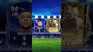 🇫🇷 Mbappe vs Henry 🇫🇷  fcmobile fifamobile fifa soccer footballgame vs [upl. by Deirdre164]