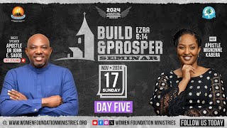 Build and Prosper Seminar Day 5 With Apostle Dr John E Sagoe [upl. by Geerts]