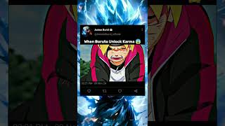 When Boruto Unlock Karma 😱  shorts shortvideo naruto narutoshippuden boruto karma viral [upl. by Rimahs610]