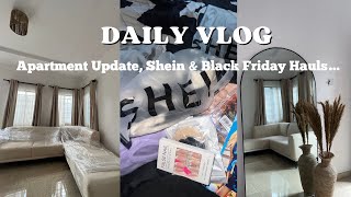 VLOG I FINALLY GOT A COUCH  MINIMALIST APARTMENT BUYS  SHEIN HAUL amp more [upl. by Guidotti963]