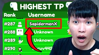 OMG AKU MASUK TOP LEADERBOARD RANKED PVP DI TOILET TOWER DEFENSE ROBLOX [upl. by Sekyere429]