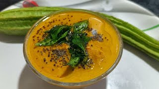 பீர்க்கங்காய் சட்னிHow to make Peerkangai chutney in tamilridgegourd recipepeerkangairecipe [upl. by Cindie90]