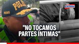 🔴🔵PNP sobre granadas que ingresaron adheridas a hombre en Hospital Hipólito Unanue [upl. by Nibur]