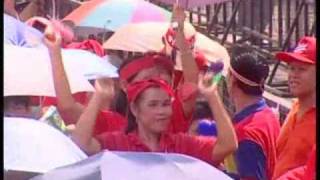 The Red Shirt Dance or How the Protests Started Here Thailand March 2010 [upl. by Inesita]