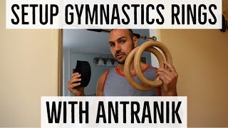 💪 How to Setup Gymnastic Rings 💪 with Antranik [upl. by Hamlin]