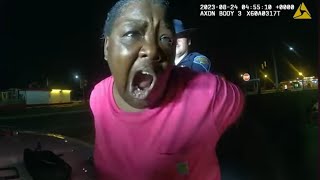 Unhinged Qween Possessed With The Spirit Of Crack Cocaine Bites Officer [upl. by Scuram]