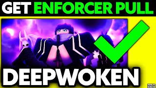 How To GET Enforcer Pull Deepwoken Roblox 2024  UPDATED [upl. by Philippine217]