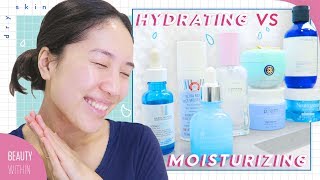 💧Top Serums amp Moisturizers for Dry and Dehydrated Skin 💧Hydrating vs Moisturizing [upl. by Nagel]