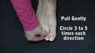 Feet Exercises  Toe Circles for Healthy Happy Feet amp Foot Care [upl. by Chemar]