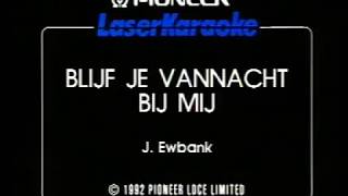 Gordon  Blijf je vanavond bij mij  KARAOKE  Lyrics [upl. by Sutsuj]