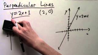 Creating a Perpendicular Line Through a Point Not on the Line [upl. by Wirth]