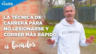 Martín Fiz nos enseña la técnica de carrera para no lesionarse y correr más rápido [upl. by Ailegave]