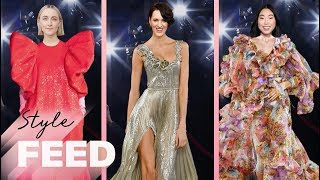 Golden Globes 2020 Fashion Predictions  ET Style Feed [upl. by Latin]