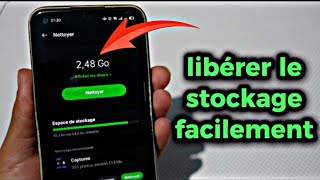 comment libérer lespace de stockage sur android [upl. by Nojid]