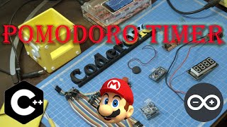 A Pomodoro timer  based on Arduino Pro Mini and stylized as a Mario block code on github [upl. by Adnir]