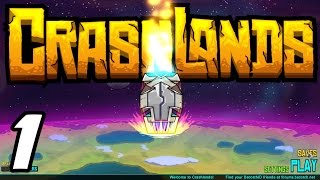 Crashlands E01  Getting Started Gameplay  Playthrough  1080p [upl. by Iviv]