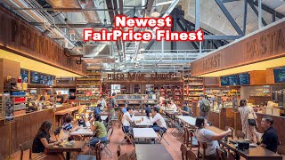 FairPrice Finest’s new outlet in Clarke Quay  virtual tour [upl. by Remmer]