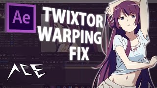 After Effects AMV Tutorial  Twixtor Warping Fix [upl. by Leontyne]