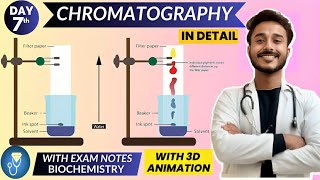 basics of chromatography biochemistry  chemical processes biochemistry [upl. by Meekar]