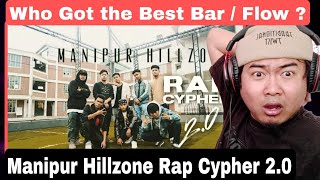 Manipur Hillzone Rap Cypher 20   REACTION [upl. by Vacuva]