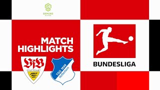 VfB Stuttgart vs Hoffenheim  Highlights  Bundesliga 2425 [upl. by Miles]