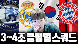 34조 대장팀 클럽별 성능 스쿼드 팀 짜기 전에 무조건 참고하고 짜세요 FC온라인 [upl. by Sloatman]