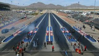 Hunter Green Johnny Ahten Joey Severance Jackie Fricke Top Alcohol Dragster Qualifying Rnd 1 M [upl. by Paucker]