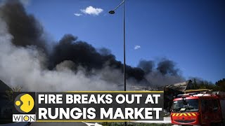 Rungis market Fire breaks out at worlds biggest produce market in Paris  World News  WION [upl. by Alduino641]