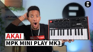 Akai MPK Mini Play MK3 Review Completa em Português  EGITANApt [upl. by Sauveur203]