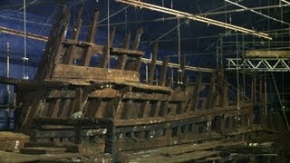 Treasures from Englands Mary Rose ship resurface [upl. by Anihs991]