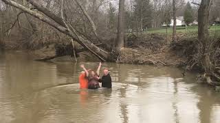 Sister Cheranda Akers baptized in the name of Jesus Christ [upl. by Mattie240]