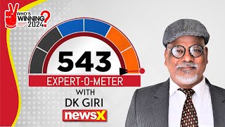 Whos Winning 2024  The ExpertOMeter  DK Giri  NewsX [upl. by Ivah]