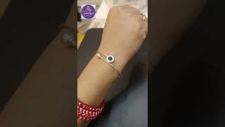 Pure silver nazriya bracelet gold jewellery shorts trending viralshorts [upl. by Comras]