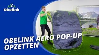 Obelink Aero popup Opzetten  Instructievideo I Obelink [upl. by Maggee]