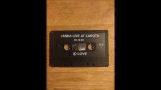 Sasha live at Lakota Bristol 03 10 92 1Love promotions [upl. by Hospers]