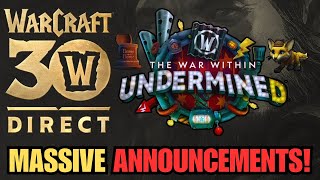 Undermined Announcement Patch 111  The War Within [upl. by Henleigh469]