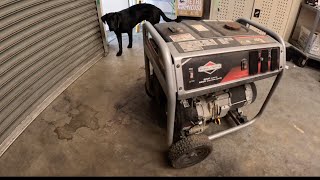 Briggs and Stratton Generator Sitting In Field Will It Run [upl. by Mountfort]