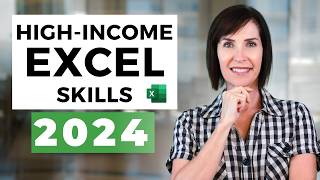 HighIncome Excel Skills Worth Learning in 2024 Free File [upl. by Tillo817]